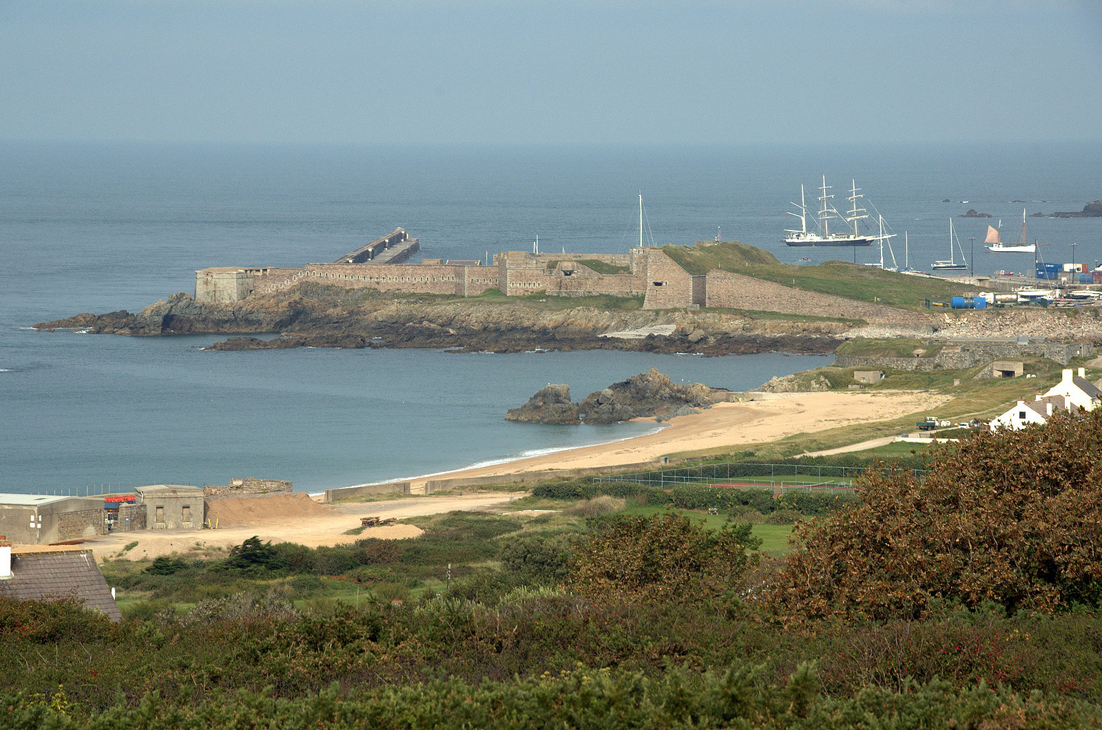 Braye Bay, Alderney, Channel Islands
